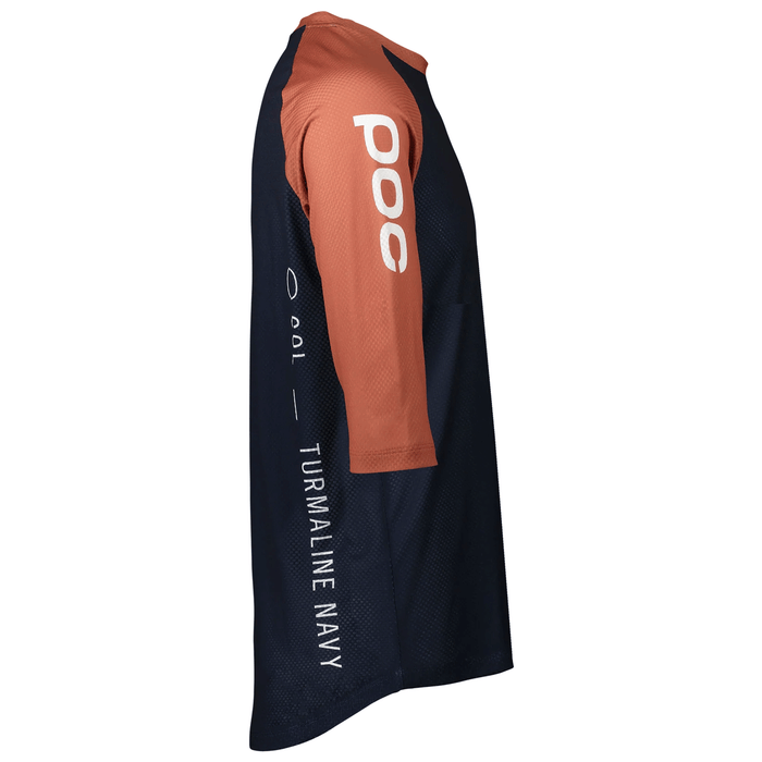 POC Men's MTB Pure 3/4 Sleeve Jersey Turmaline Navy/Himalayan Salt