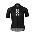 POC Women's Essential Road Logo Jersey Uranium Black