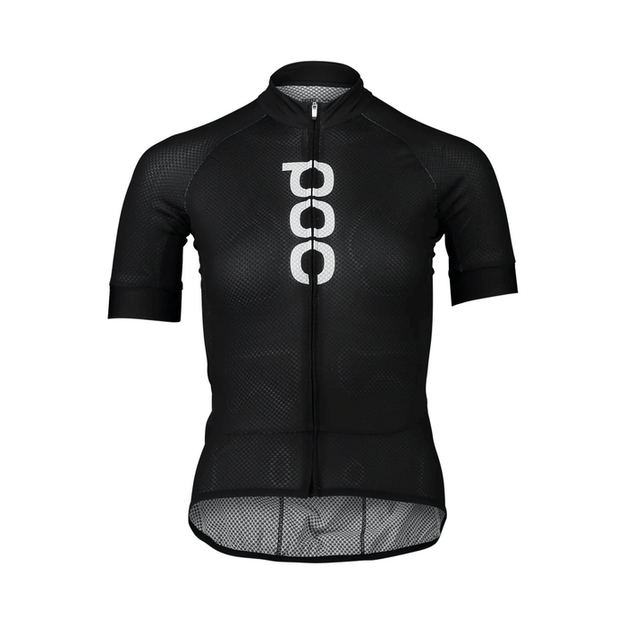 POC Women's Essential Road Logo Jersey Uranium Black