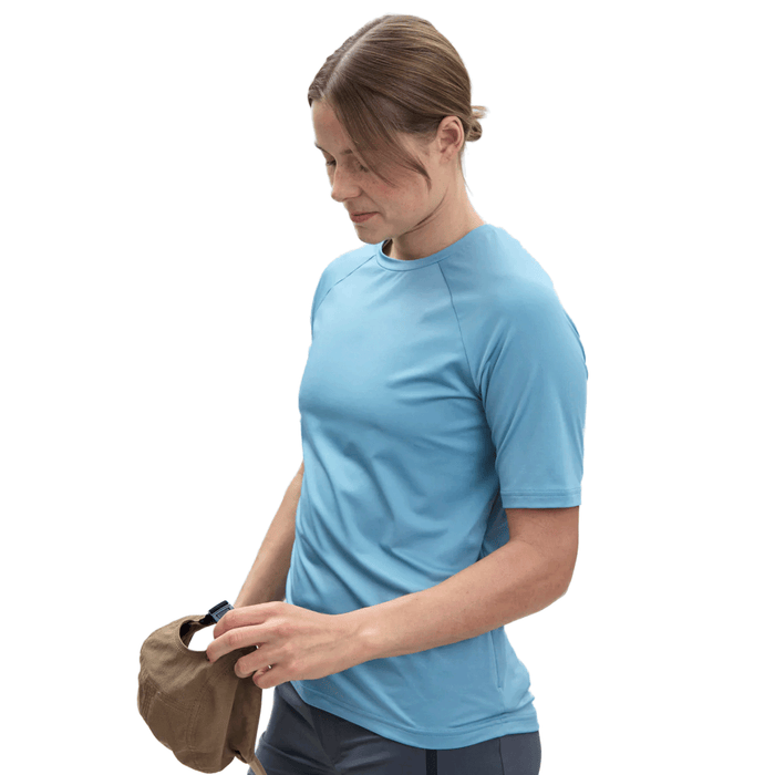 POC Women's Reform Enduro Light Tee Mineral Blue