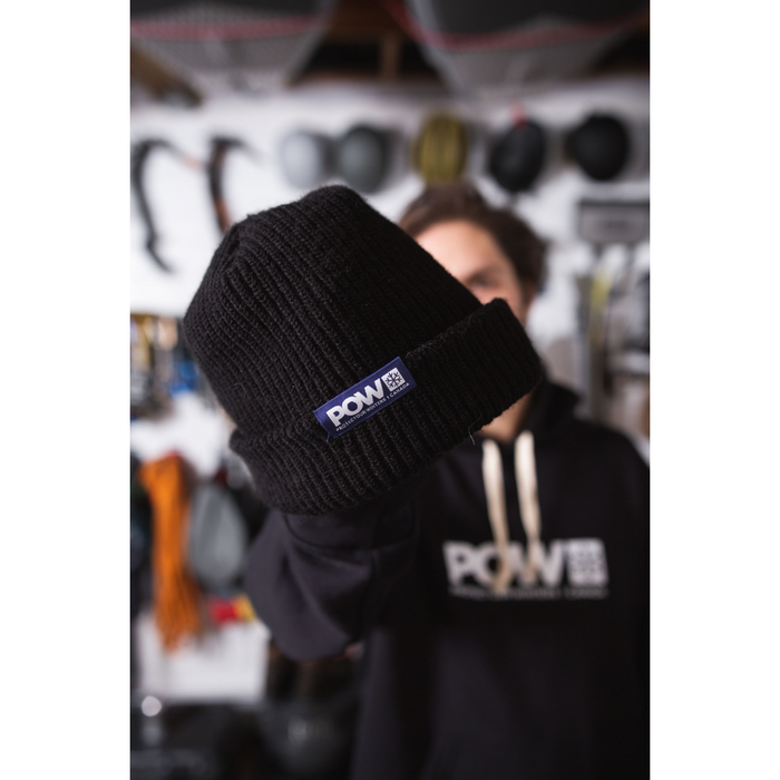 POW Canada Logo Beanie Black