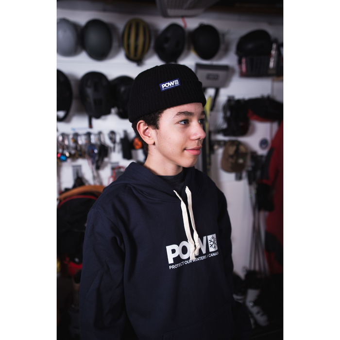 POW Canada Logo Beanie Black