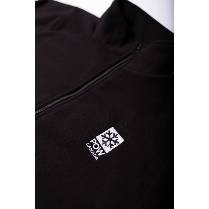 POW Canada Snowflake Fleece Black - Comor - Go Play Outside