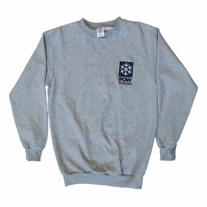 POW Stacked Logo Embroidery Crew - Athletic - Comor - Go Play Outside
