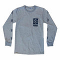 POW Stacked Logo Long Sleeve - Athletic - Comor - Go Play Outside