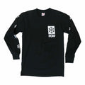 POW Stacked Logo Long Sleeve - Black - Comor - Go Play Outside