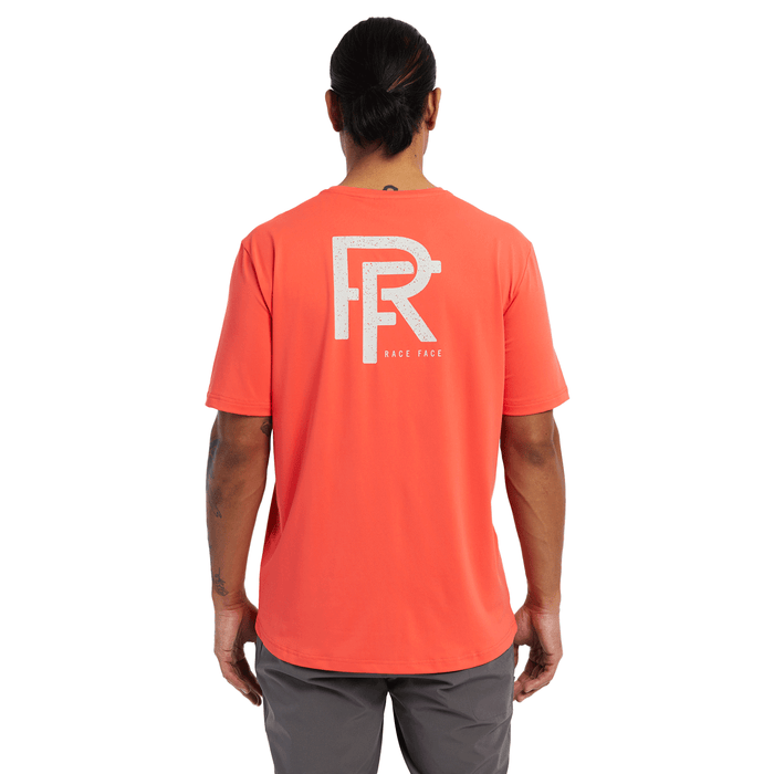 Race Face Men's Commit S/S Shirt Coral
