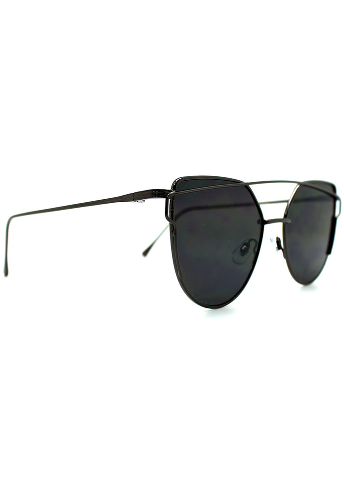 LASR Rapture Kitty Eye Sunglasses — detail view