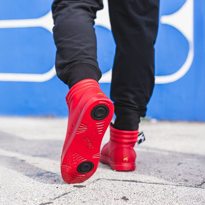 Red | High-top | Fuego
