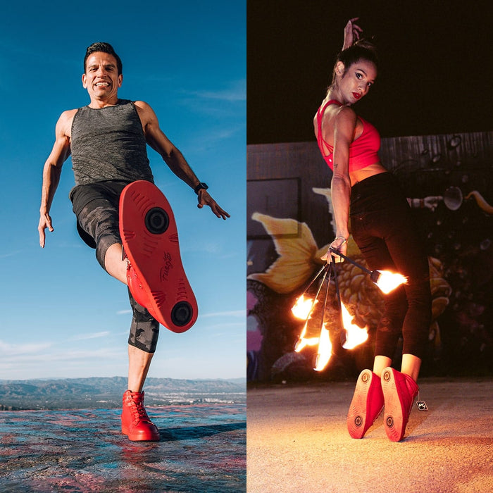 Red | High-top | Fuego