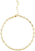 Frasier Sterling Ride With Me Choker in gold black with chain link and gold plated sunbursts on festival choker — front view