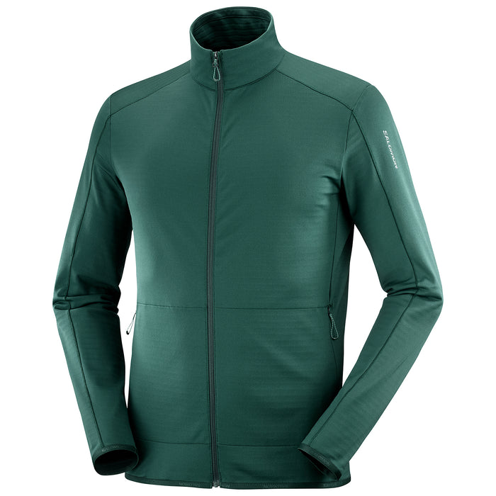Salomon Essential Lightwarm Full Zip Mid Layer Sweater 2023 - Men