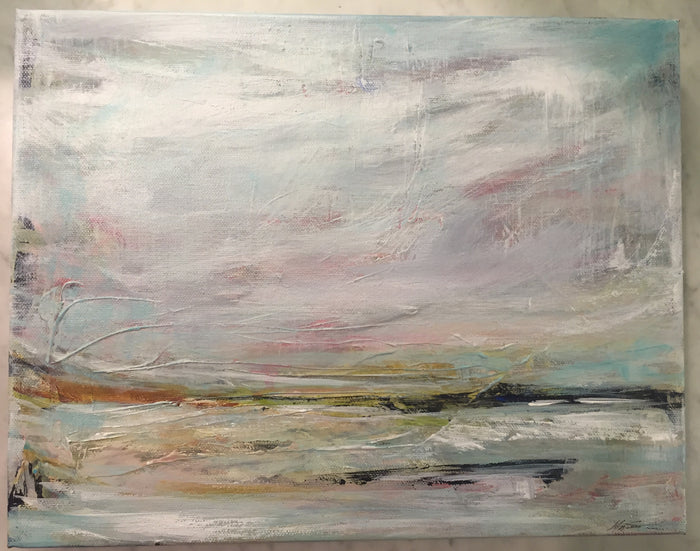 Saltwater painting Michalle Sessions - Christenberry Collection