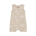 Sand castle romper
