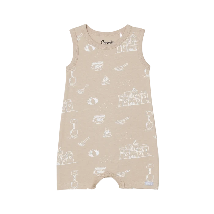 Sand castle romper