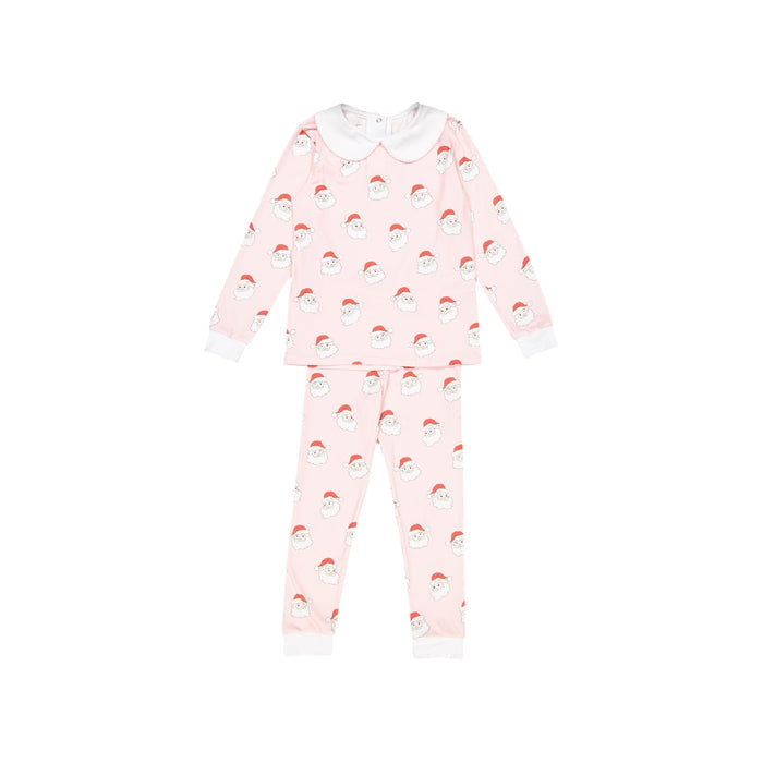 Santa Pastel Girl 2-pc PJ Pajamas