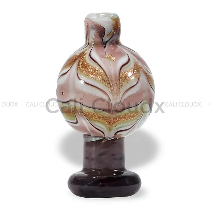 Shiny Brush Swirl Carb Cap - Cali Cloudx Inc