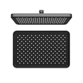 Shower Head Gun Metal Large - Premium Gun Metal Shower Head Pakistan - Aqua Bath