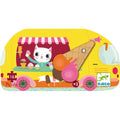 Silhouette Puzzle Ice Cream Truck