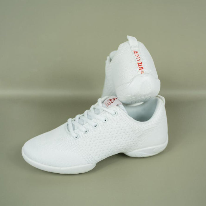 Sky - White Split Sole Unisex Dance Sneaker