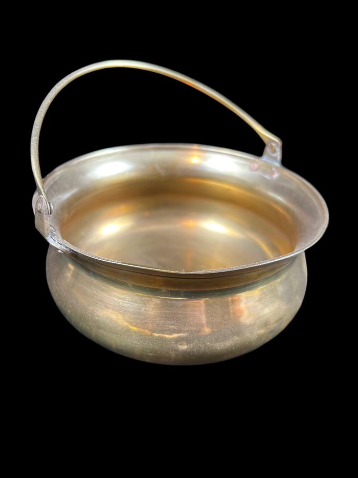 Small Brass Cauldron