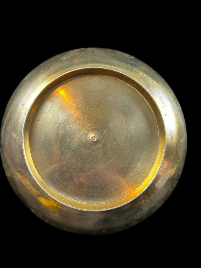 Small Brass Cauldron