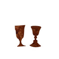 Small Copper Metallic Goblets - 3 LEFT