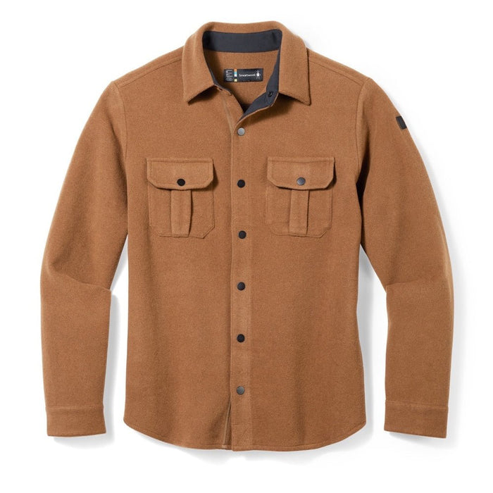 Smartwool Men's Anchor Line Shirt Jacket Whiskey - Comor - Go Play Outside