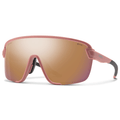 Smith Bobcat Sunglasses B4BC Chalk Rose/ChromaPop Rose Gold Mirror + Clear - Comor - Go Play Outside