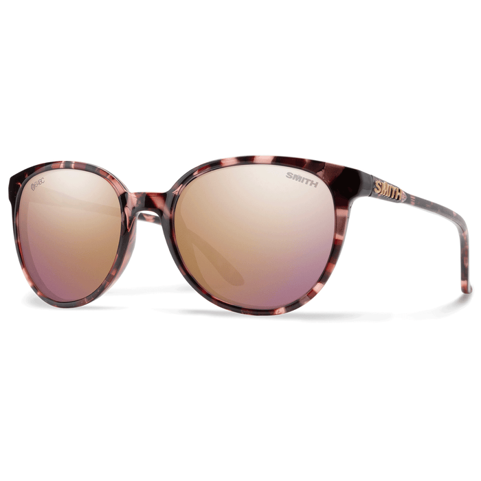 Smith Cheetah Sunglasses B4BC Rose Tortoise/ChromaPop Polarized Rose Gold - Comor - Go Play Outside