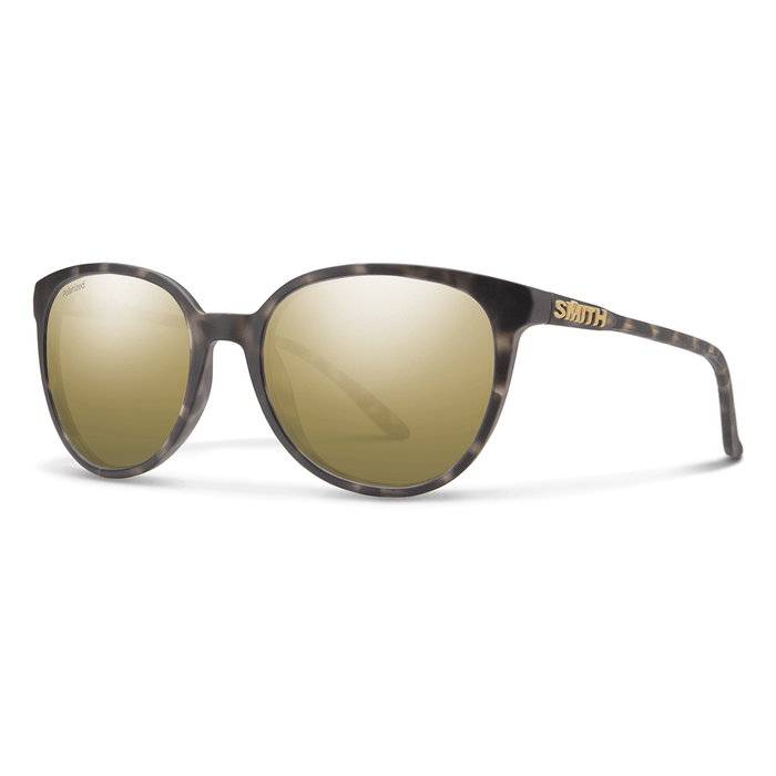 Smith Cheetah Sunglasses Matte Ash Tort/Polarized Gold Mirror - Comor - Go Play Outside