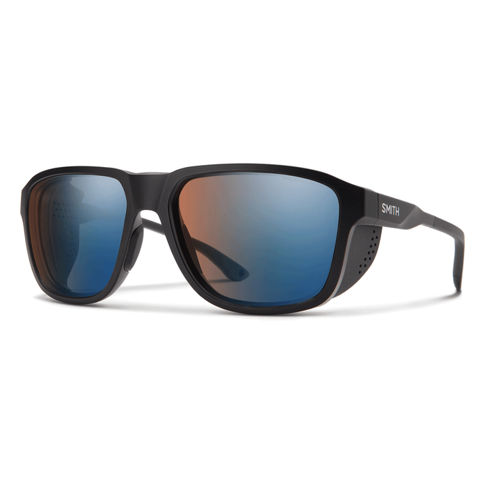 Smith Embark Sunglasses Matte Black/ChromaPop Glacier Photochromic Copper Blue Mirror - Comor - Go Play Outside