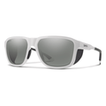 Smith Embark Sunglasses White/ChromaPop Polarized Platinum Mirror - Comor - Go Play Outside