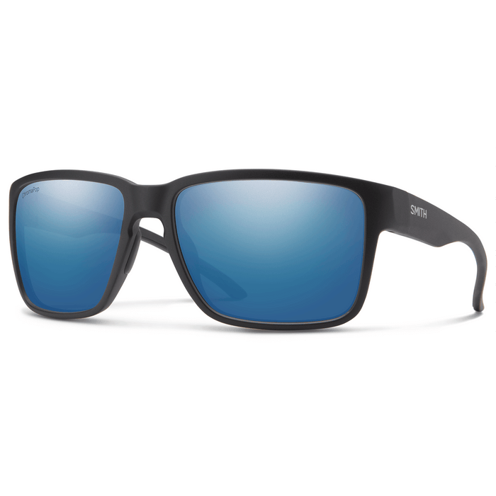 Smith Emerge Sunglasses Matte Black/ChromaPop Polarized Blue Mirror - Comor - Go Play Outside