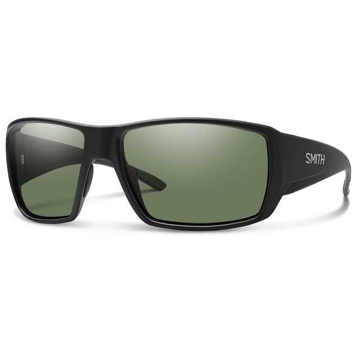Smith Guide's Choice Sunglasses Matte Black/ChromaPop Polarized Grey Green - Comor - Go Play Outside