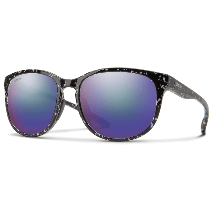 Smith Lake Shasta Sunglasses Black Marble/ChromaPop Polarized Violet Mirror - Comor - Go Play Outside