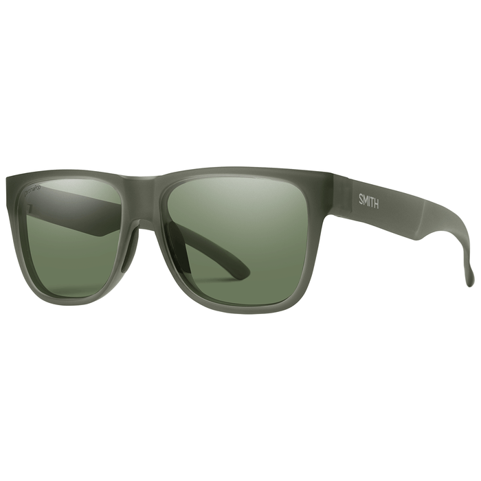 Smith Lowdown 2 Sunglasses Matte Moss Crystal/ChromaPop Polarized Grey Green - Comor - Go Play Outside