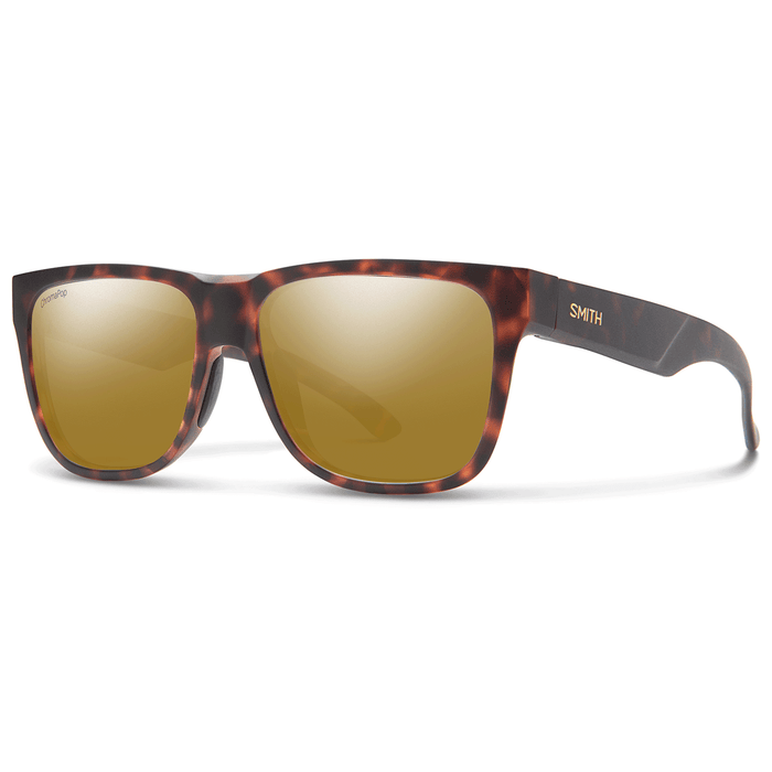 Smith Lowdown 2 Sunglasses Matte Tortoise/ChromaPop Polarized Bronze Mirror - Comor - Go Play Outside