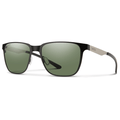 Smith Lowdown Metal Sunglasses Matte Black Silver/ChromaPop Polarized Gray Green - Comor - Go Play Outside