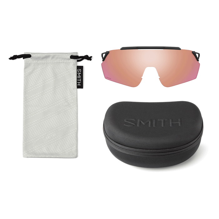 Smith Ruckus Sunglasses Matte Black/ChromaPop Platinum Mirror - Comor - Go Play Outside