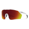 Smith Ruckus Sunglasses Matte White/ChromaPop Red Mirror - Comor - Go Play Outside