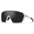 Smith Shift MAG Sunglasses Matte White/ChromaPop Black - Comor - Go Play Outside
