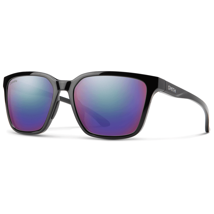 Smith Shoutout Sunglasses Black/ChromaPop Polarized Violet Mirror - Comor - Go Play Outside
