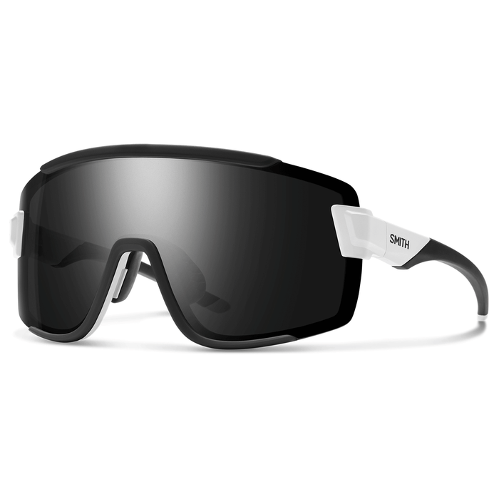 Smith Wildcat Sunglasses Matte White/ChromaPop Black + Clear - Comor - Go Play Outside