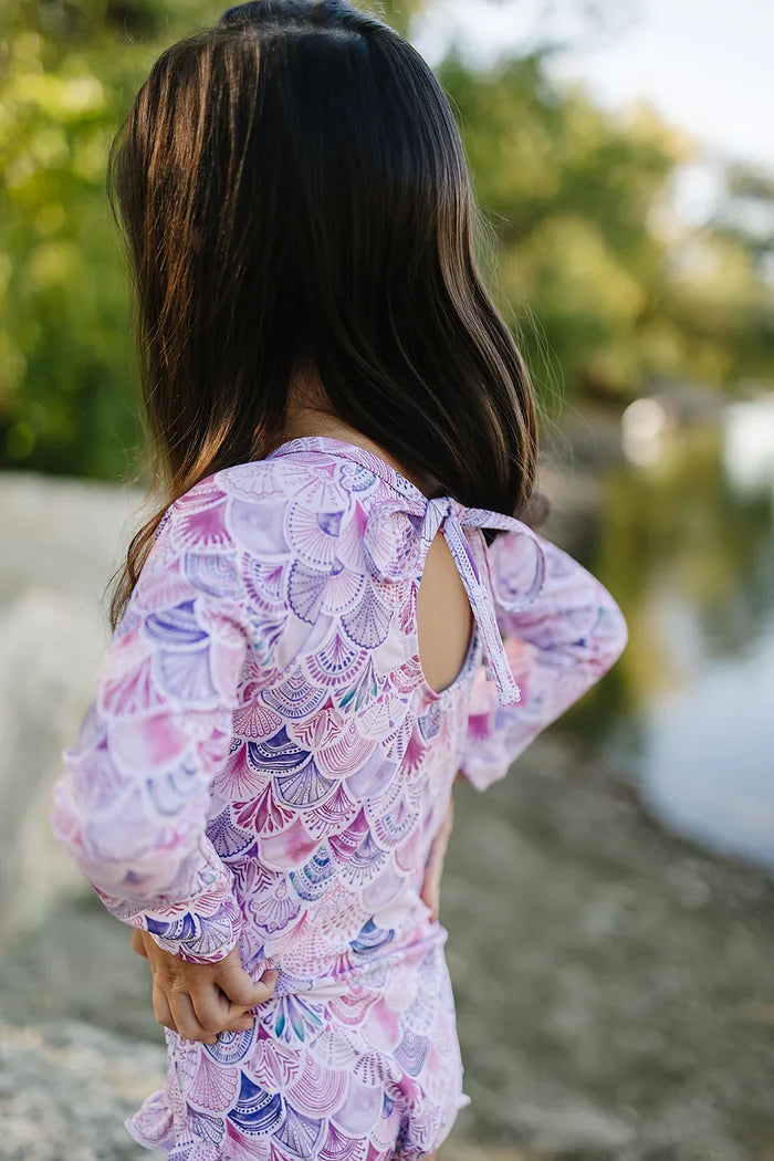 Sofia Ruffle Rashguard Suit