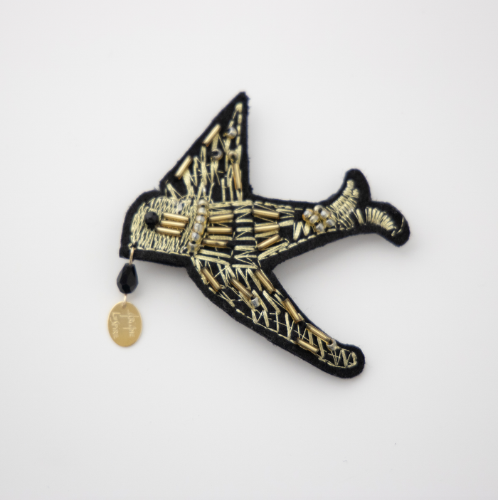 Sparrow Brooch