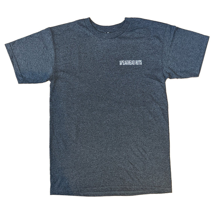 Spearhead Huts T Shirt - Grey - Comor - Go Play Outside