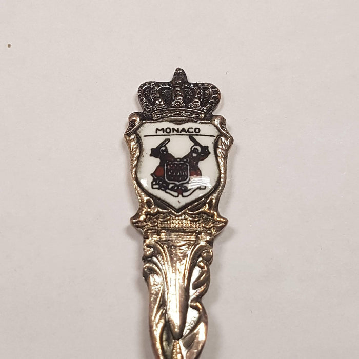 spoon monaco collectible souvenir spoon collection travel keepsake