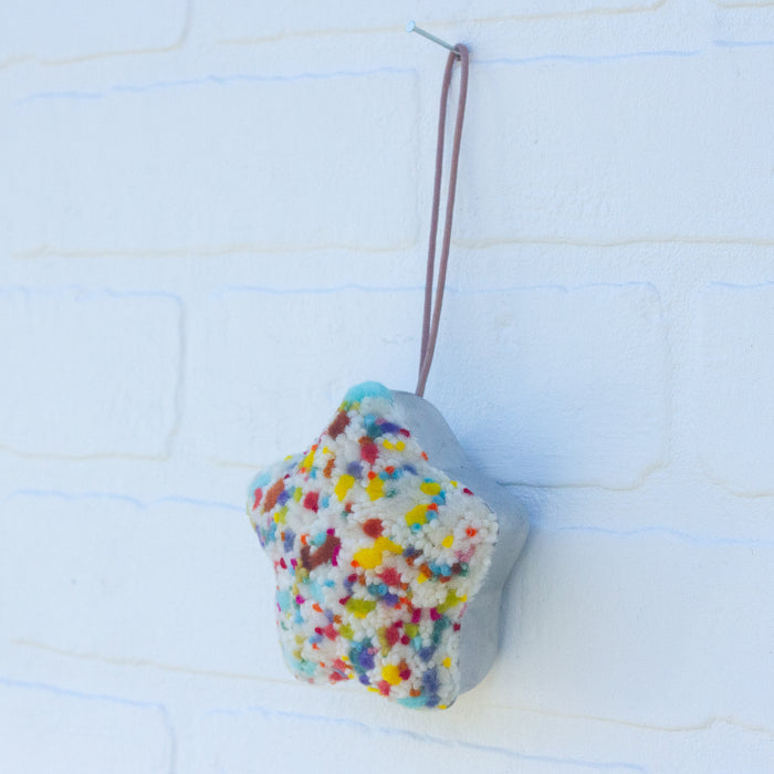 Star Puff Ornament | Confetti