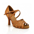 Starry Gold latin dance shoes rhinestone